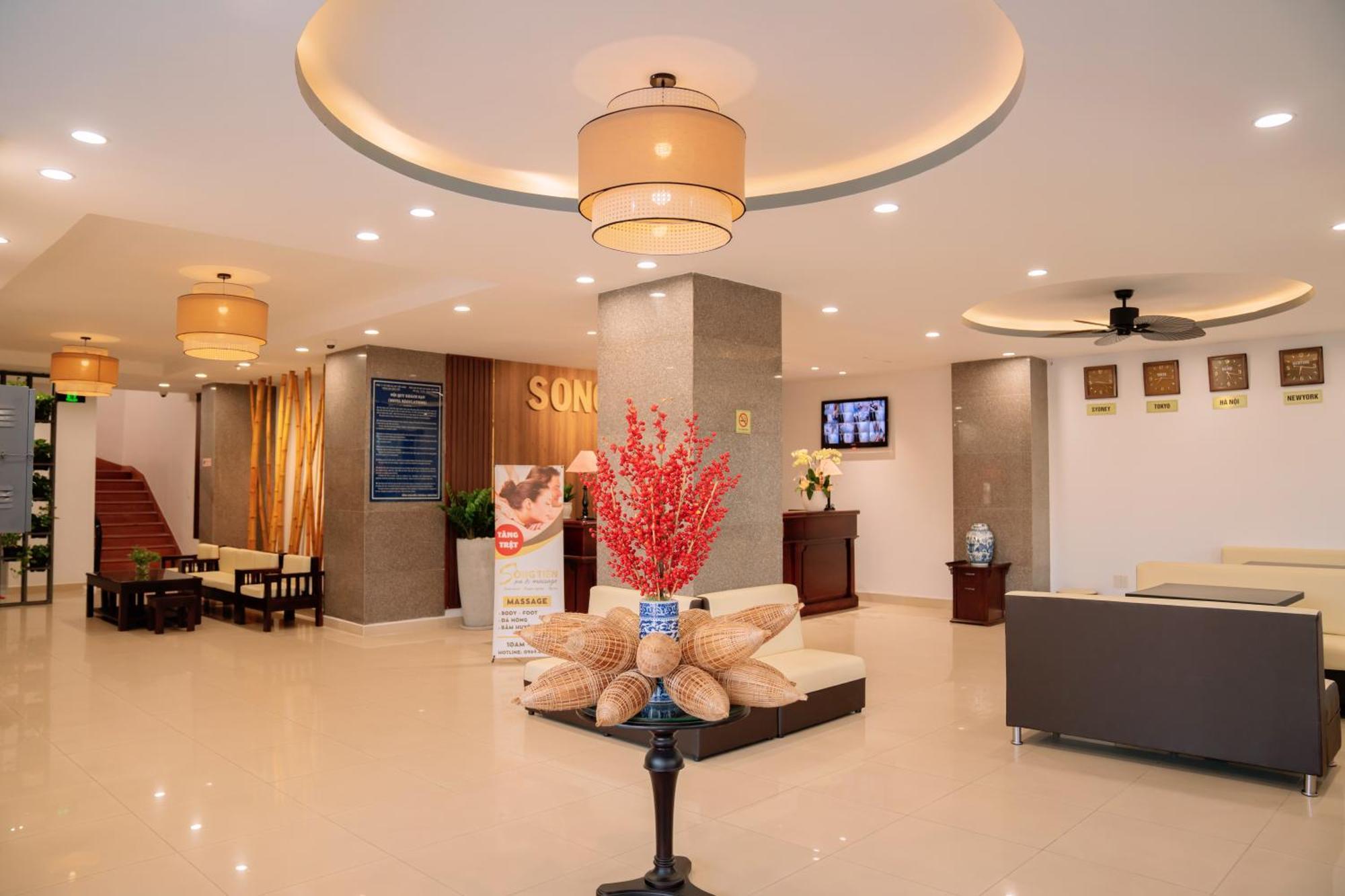 Song Tien Hotel My Tho Exterior foto