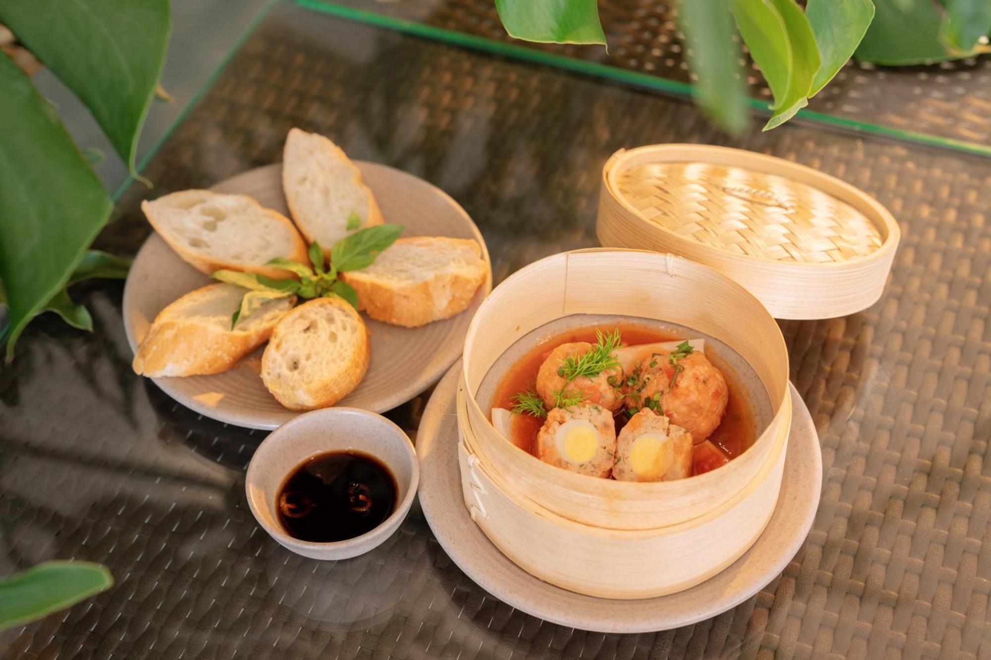 Song Tien Hotel My Tho Exterior foto